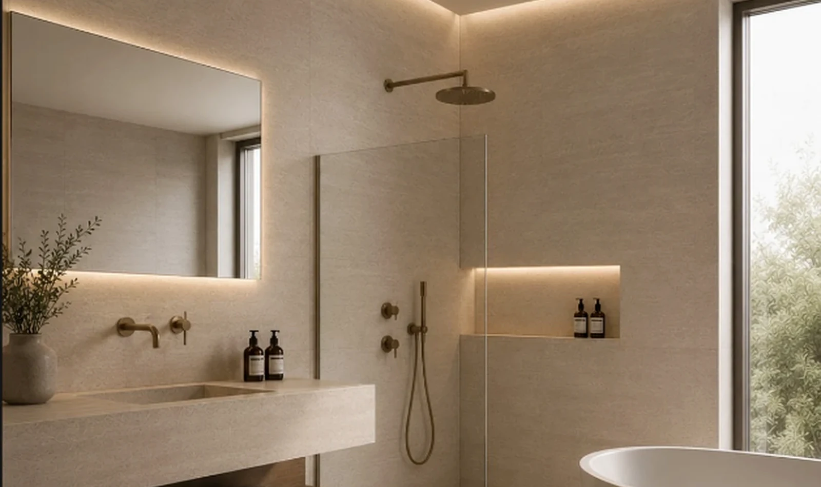 Luxe interieur met naadloos opgenomen afzuigoplossing